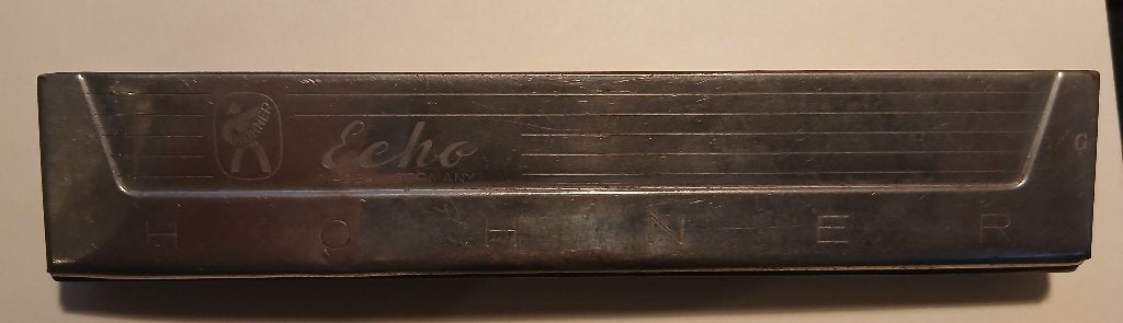 Hohner Echo mondharmonica, Verzenden, Gebruikt, Chromatisch, Overige typen