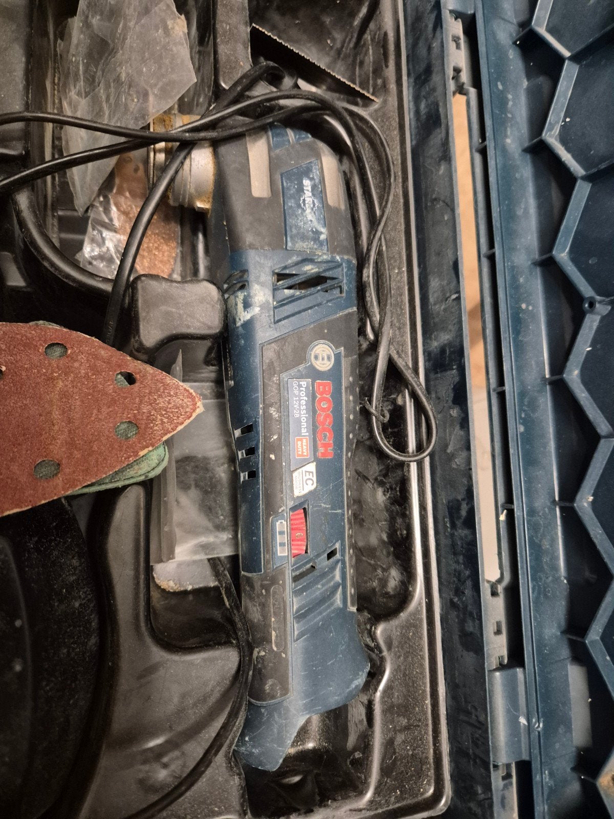 Bosch 12V Multitool in grote Bosch box (excl. accu), Ophalen, Gebruikt
