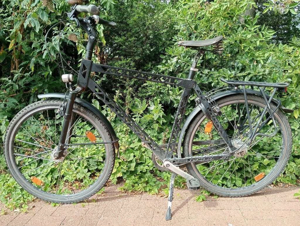 Grote AZOR Herenfiets (IFL?) frame 61 cm, schuurvondst!, Fietsen en Brommers, Gebruikt, Velgrem, Versnellingen, 61 tot 65 cm