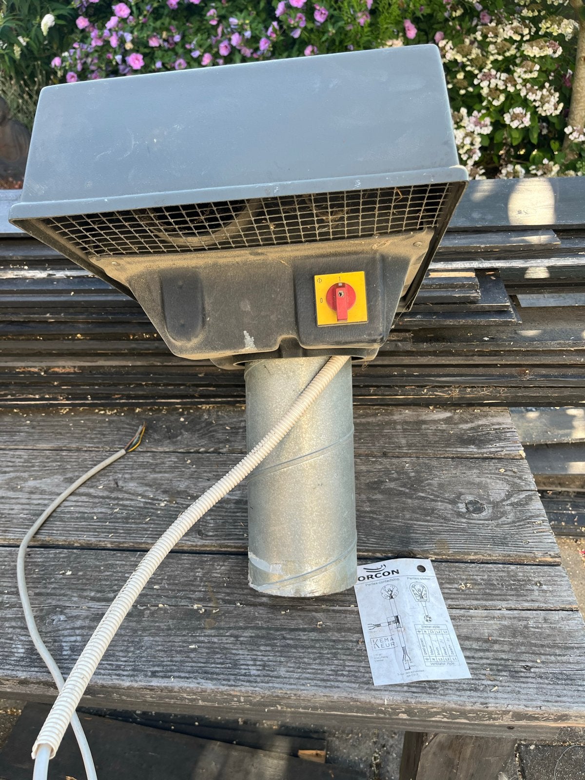 Orcon MPV 7 Ventilator/Afzuiger, Ophalen, Gebruikt, Ventilator en Afzuiger