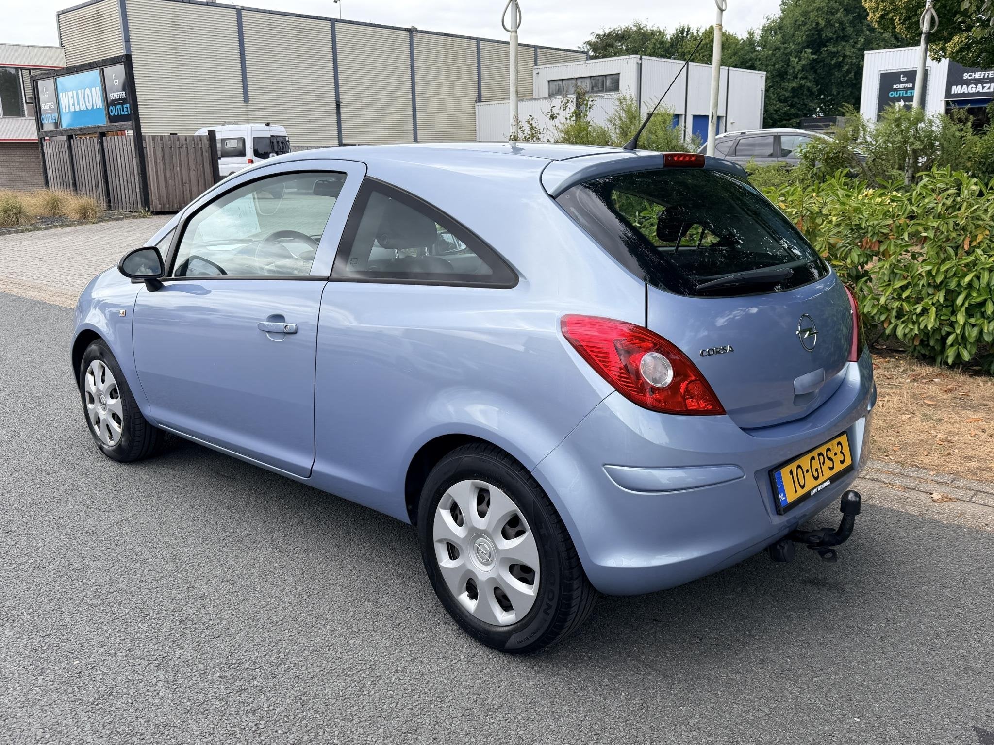 Opel Corsa 1.2-16V Enjoy 80PK•Automaat•Airco, Auto's, Blauw, 1229 cc, Origineel Nederlands, Euro 4