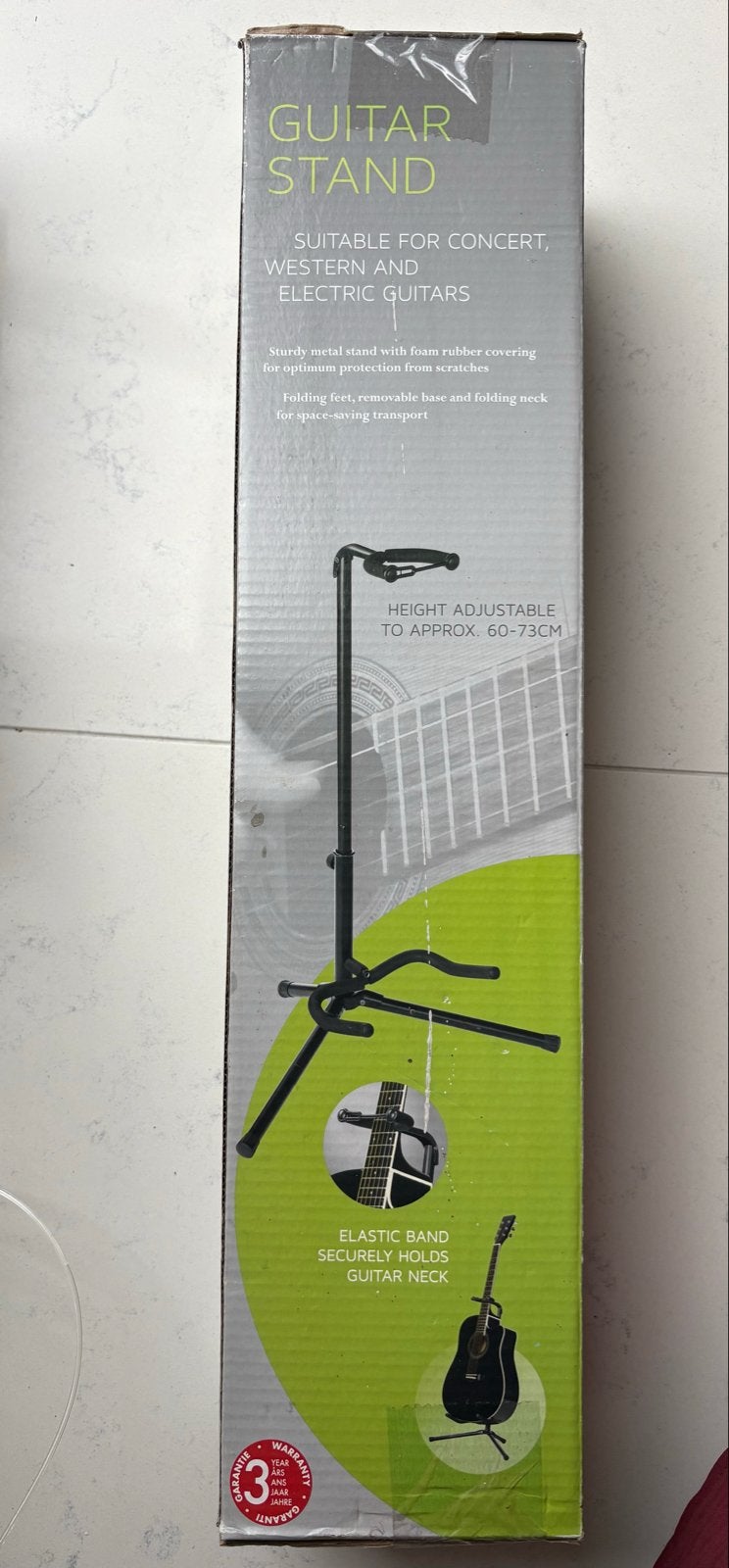 Nieuwe Gitaar Standaard - Concert, Western, Elektrisch, Muziek en Instrumenten, Standaards, Ophalen of Verzenden, Nieuw, Instrumentstandaard