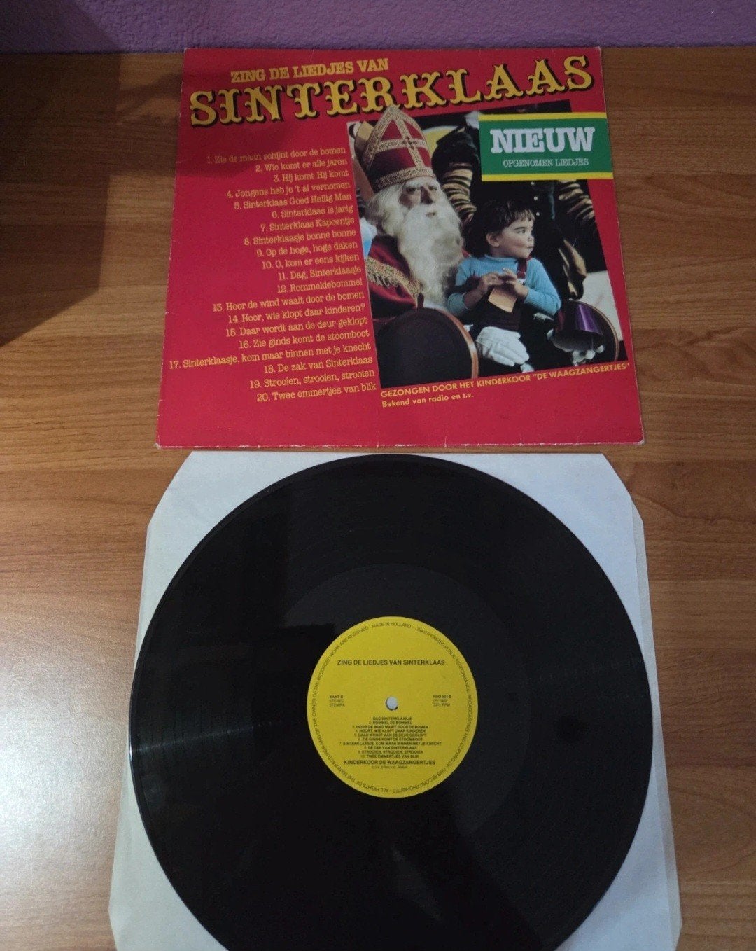 Zing de Liedjes van Sinterklaas, Cd's en Dvd's, LP, Gebruikt, 6 tot 9 jaar, Ophalen of Verzenden