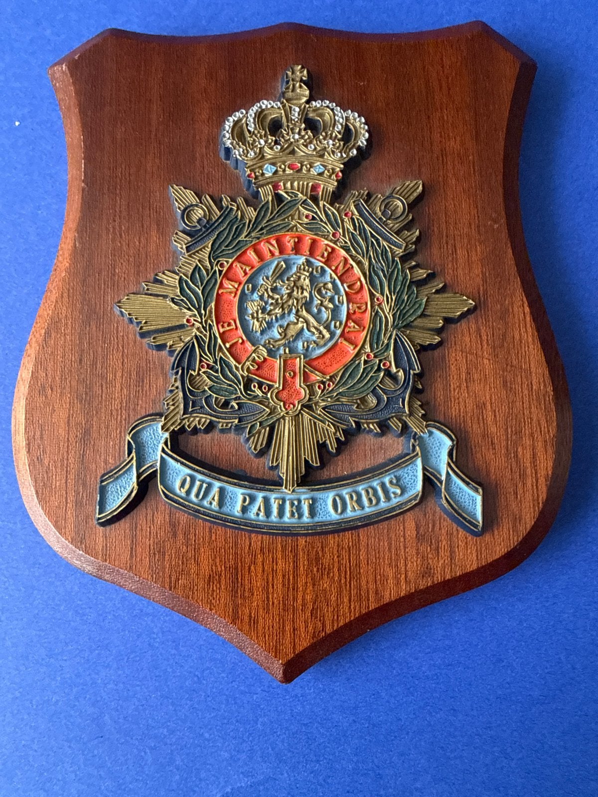 Wapenschild Korps Mariniers, Ophalen of Verzenden, Marine, Nederland