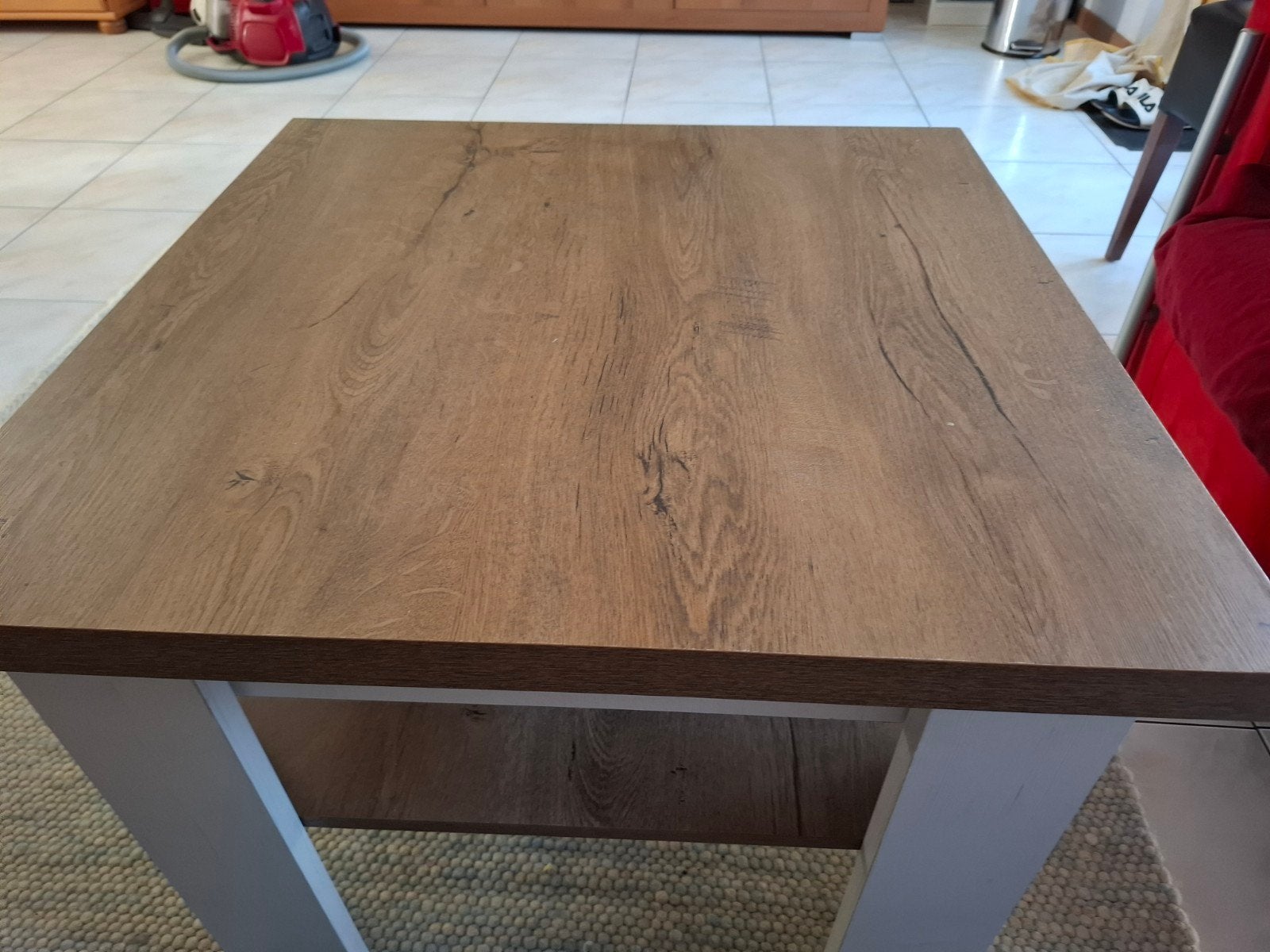 bijzettafel, Minder dan 55 cm, Zo goed als nieuw, Rechthoekig, Hout