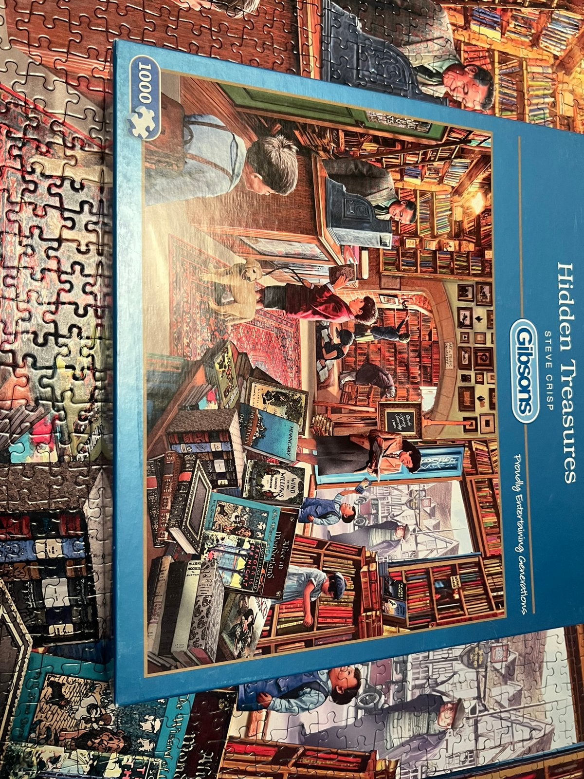 Gobsons puzzel, Ophalen, 500 t/m 1500 stukjes, Zo goed als nieuw