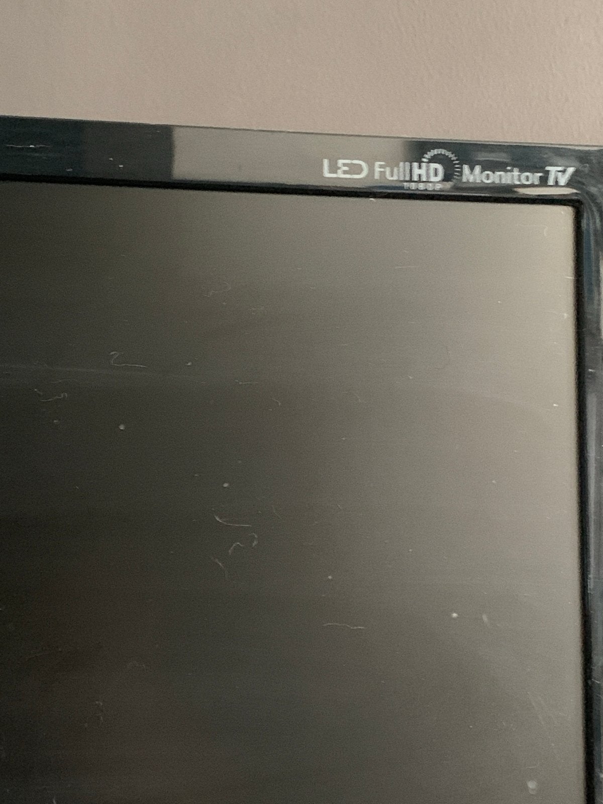 LG M2280D Full HD Monitor TV - Gebruikt, Gebruikt, Full HD, Ophalen of Verzenden, Onbekend
