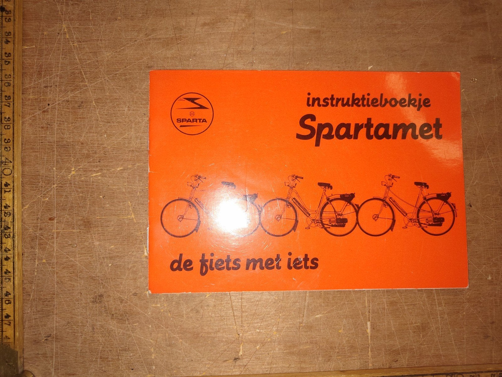 instructie boekje Spartamet, Ophalen of Verzenden, Gebruikt