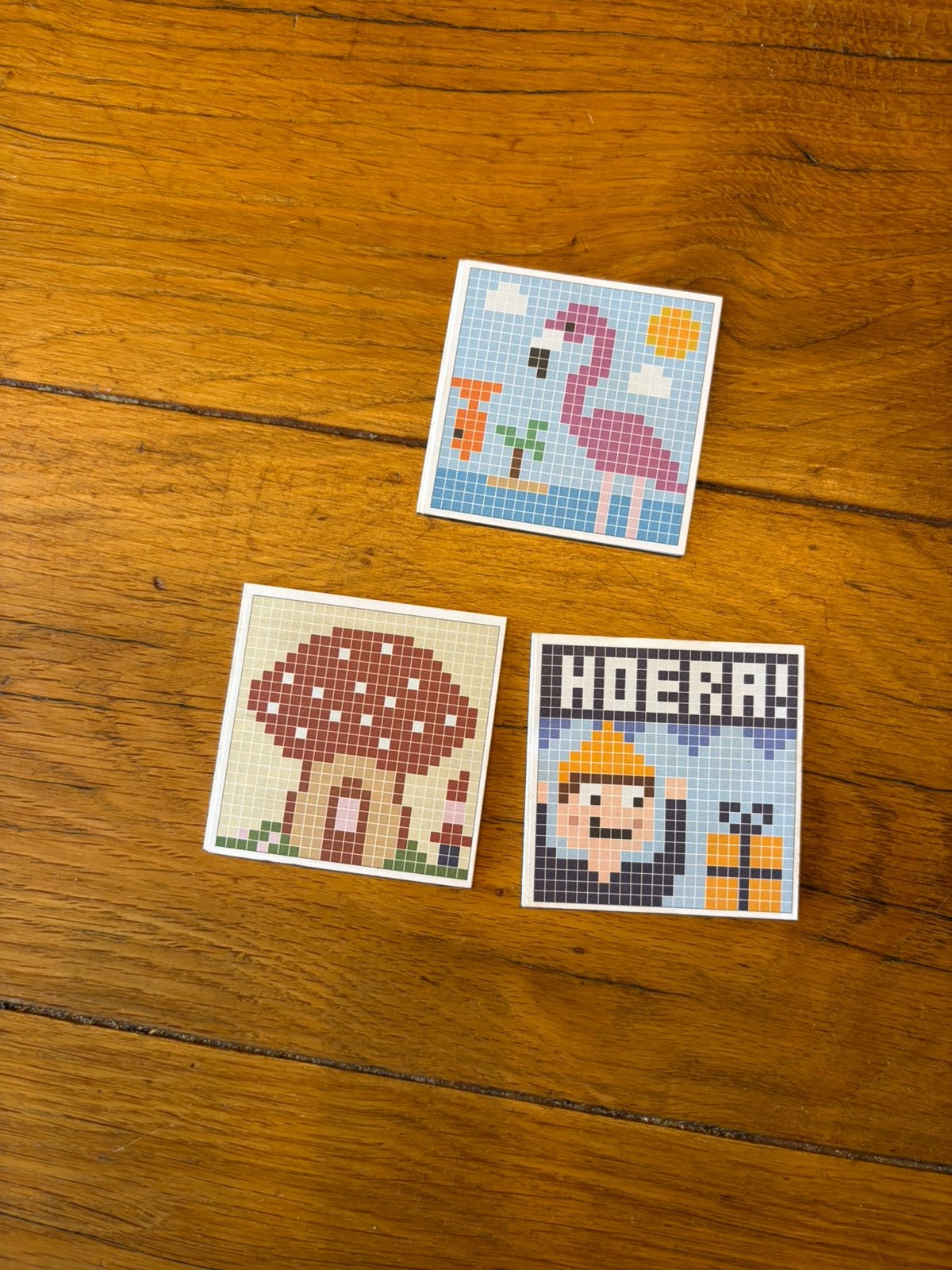 3 voorbeeld boekjes pixelhobby, Ophalen of Verzenden, Overige typen