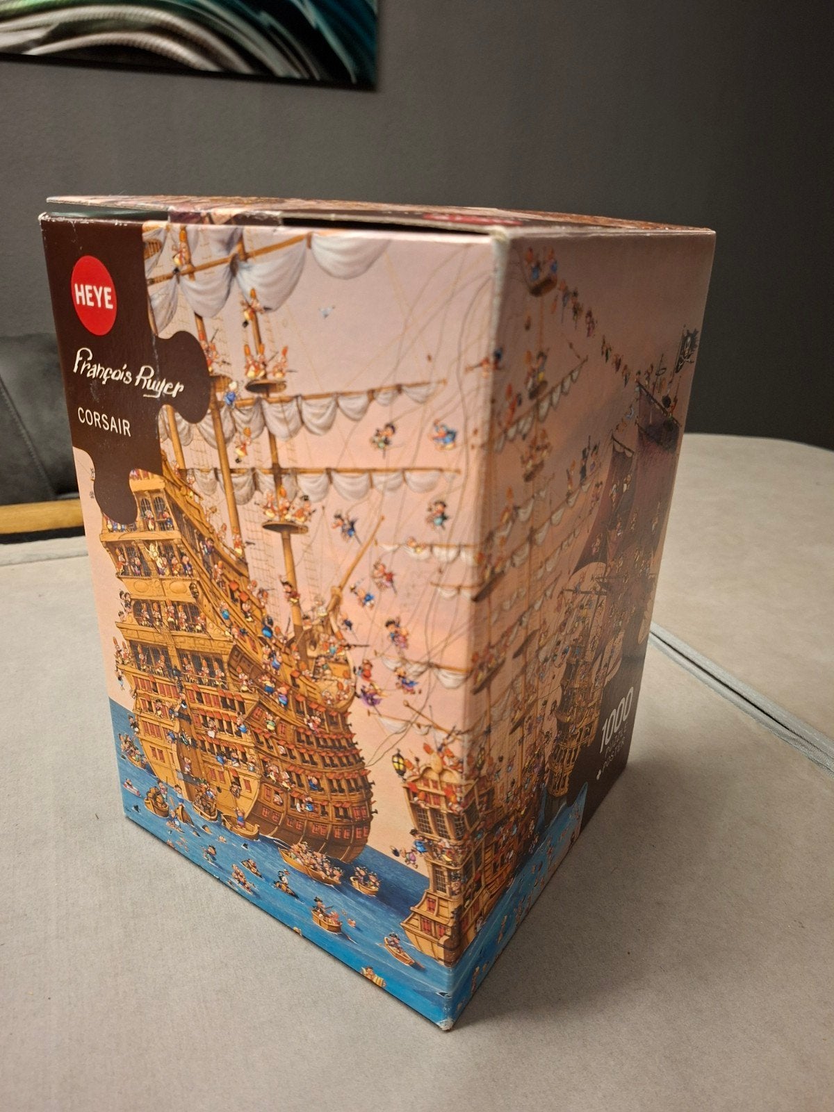 puzzels van Heye, Van Haasteren, Gibsons en Ravensburger, Ophalen of Verzenden, 500 t/m 1500 stukjes, Zo goed als nieuw