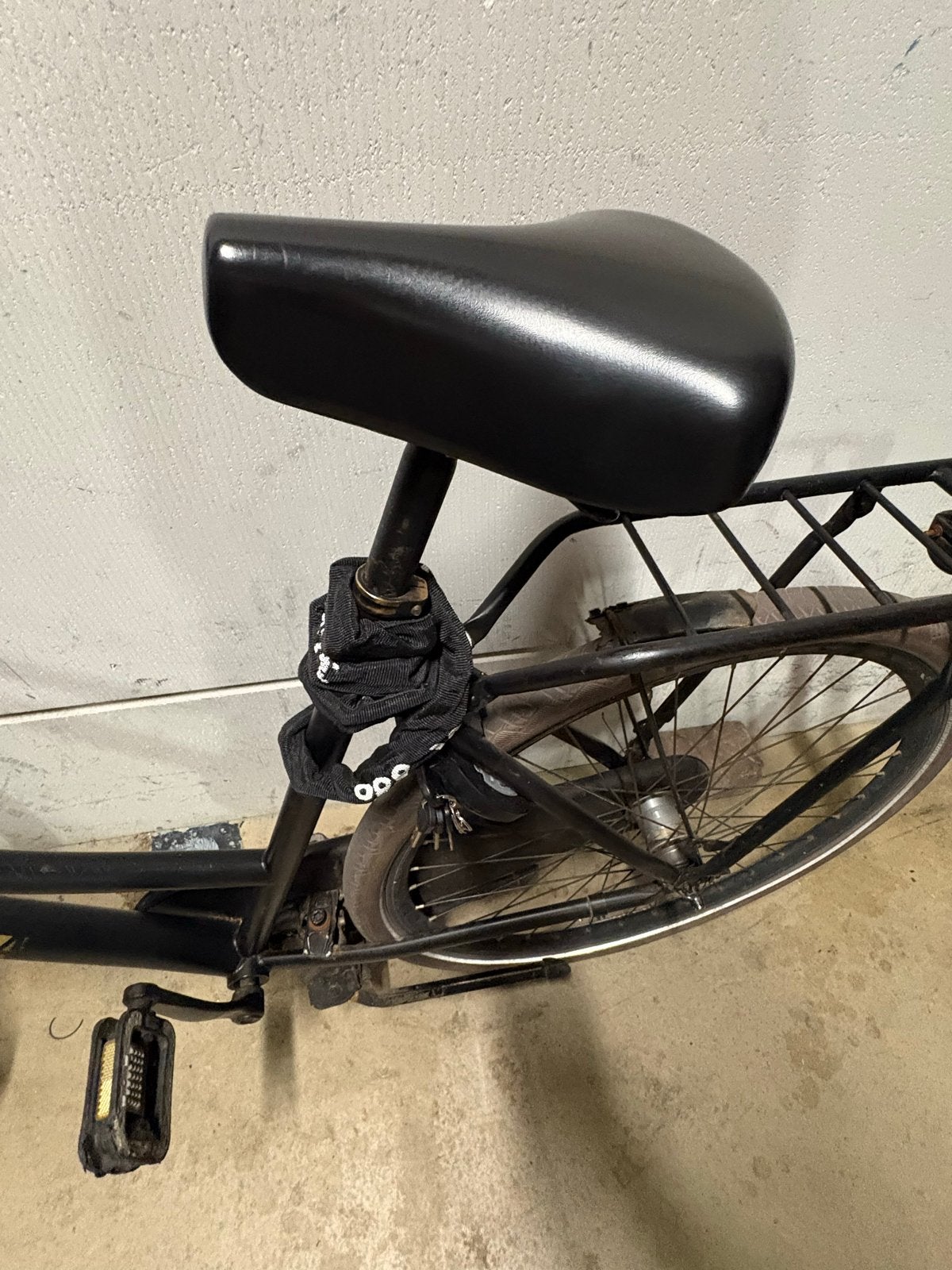 Oma fiets, Fietsen en Brommers, Fietsen | Dames | Damesfietsen, Terugtraprem, Gebruikt, Versnellingen, 56 cm of meer