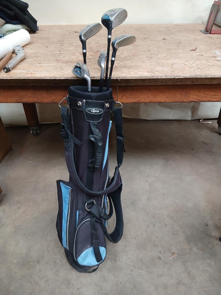 5 golfclubs in tas - Apron GPT set, Sport en Fitness, Golf, Gebruikt, Set, Overige merken, Ophalen