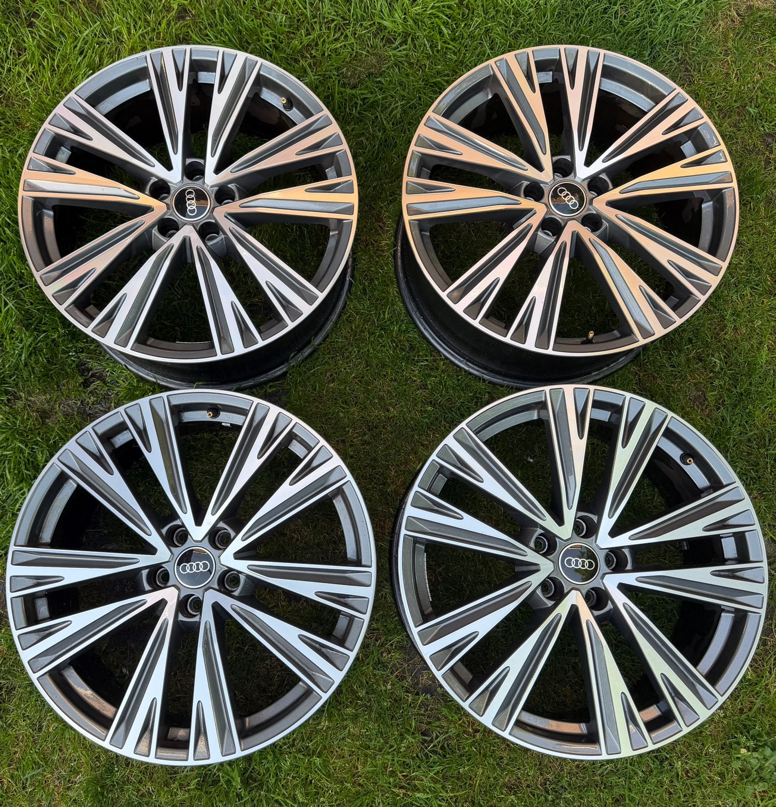Originele Audi A6 C8 20 inch velgen 8.5Jx20 ET43 5x112, Ophalen of Verzenden, Zo goed als nieuw