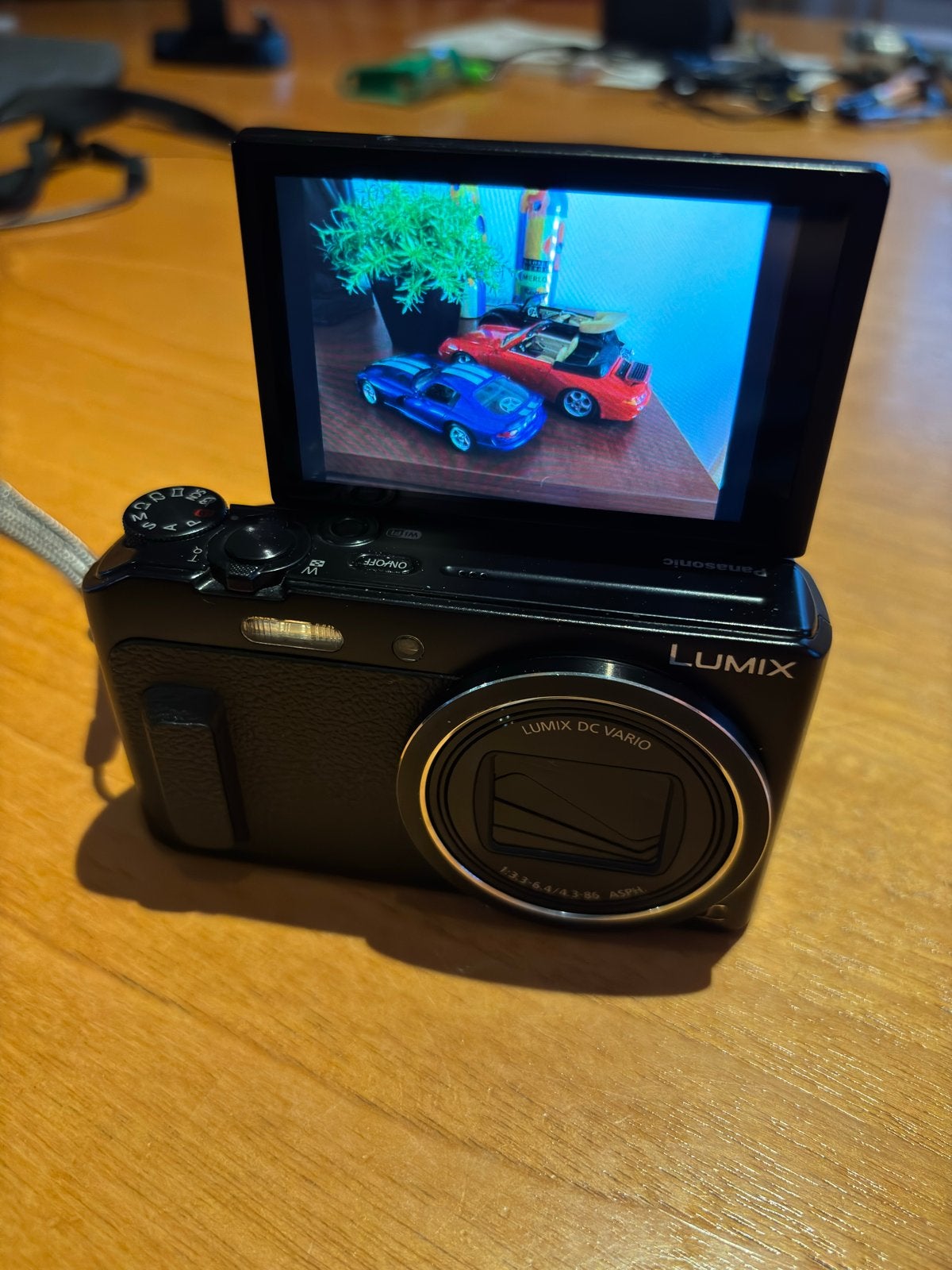 Panasonic Lumix DMC-TZ57 Compactcamera+WiFi+Kantelbaar displ, Ophalen, Panasonic, 16 megapixels, Zo goed als nieuw