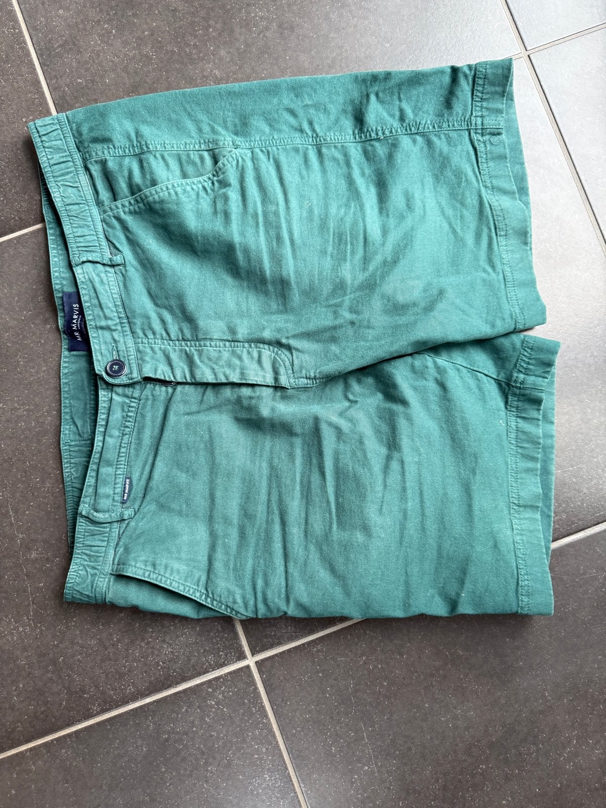Mr Marvis korte broek - Groen, Ophalen of Verzenden, Zo goed als nieuw, Maat 48/50 (M), Groen