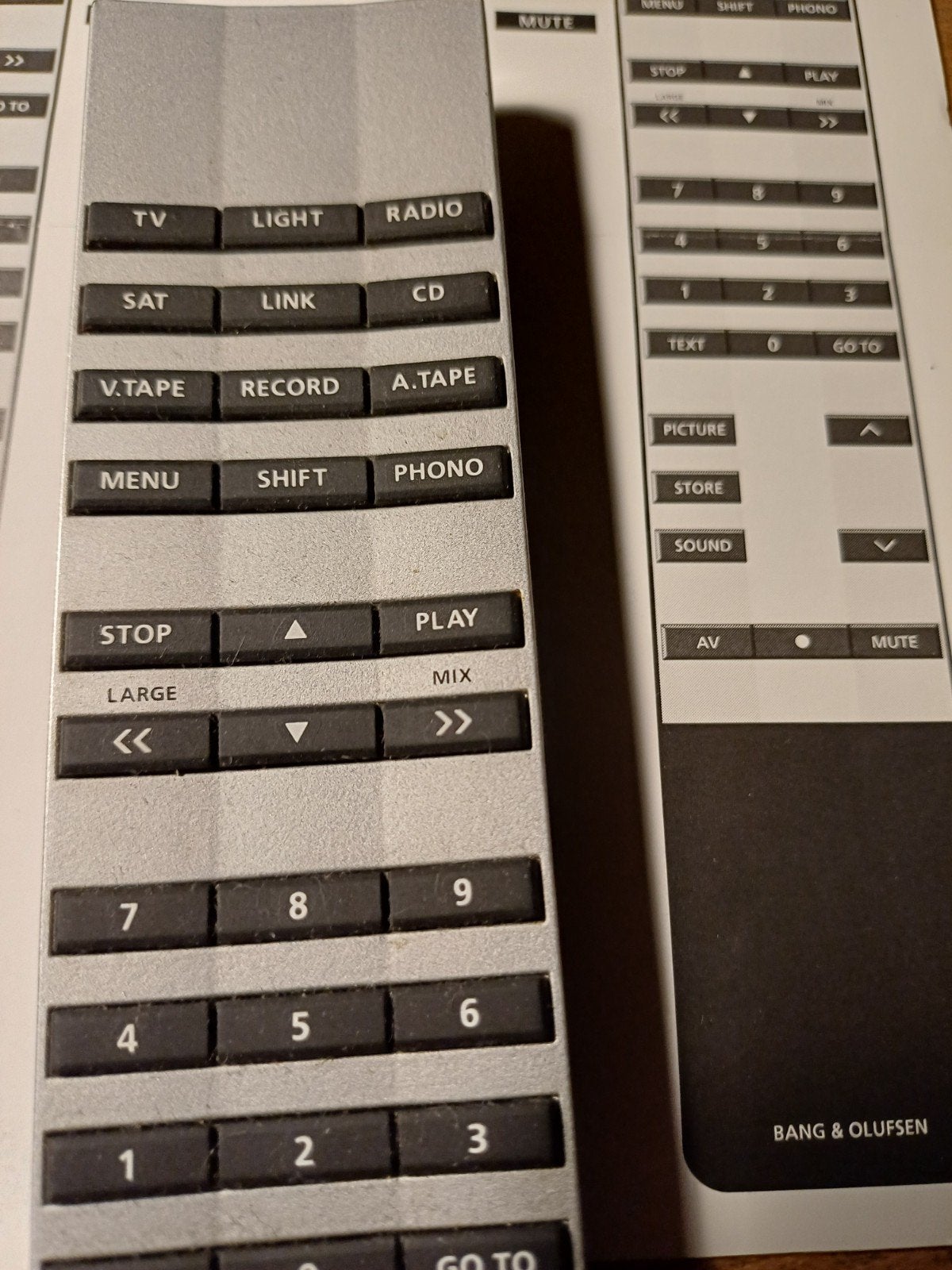 Bang en Olufsen AB mk3, Ophalen of Verzenden, Zo goed als nieuw, Origineel, Dvd