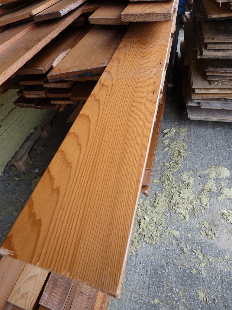 Red Cedar planken, Doe-het-zelf en Verbouw, Hout en Planken, Ophalen, Gebruikt, Minder dan 25 mm, Plank