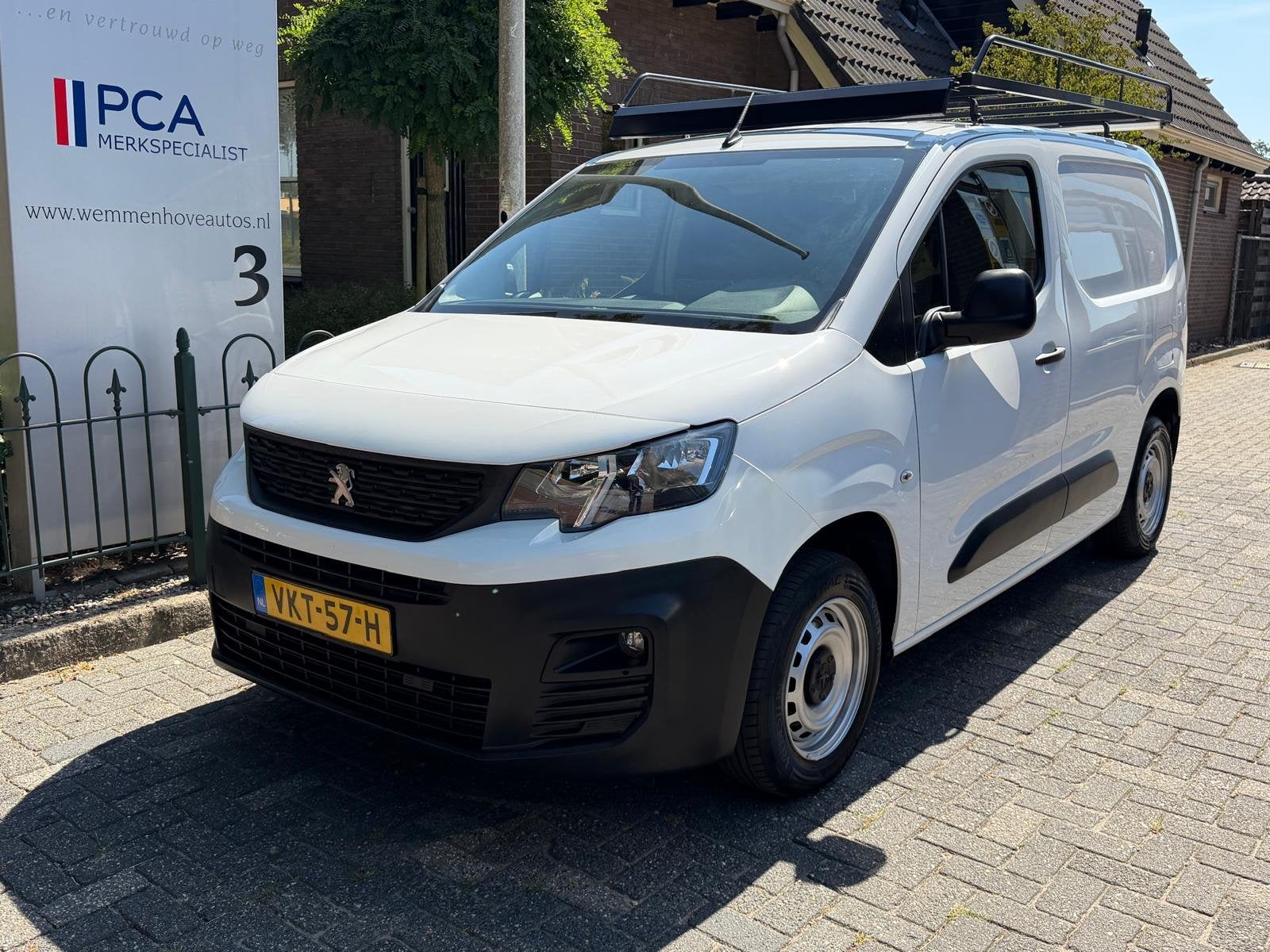 Peugeot Partner 1.5 BlueHDI Premium (bj 2021), Voorwielaandrijving, Stof, Gebruikt, 4 cilinders