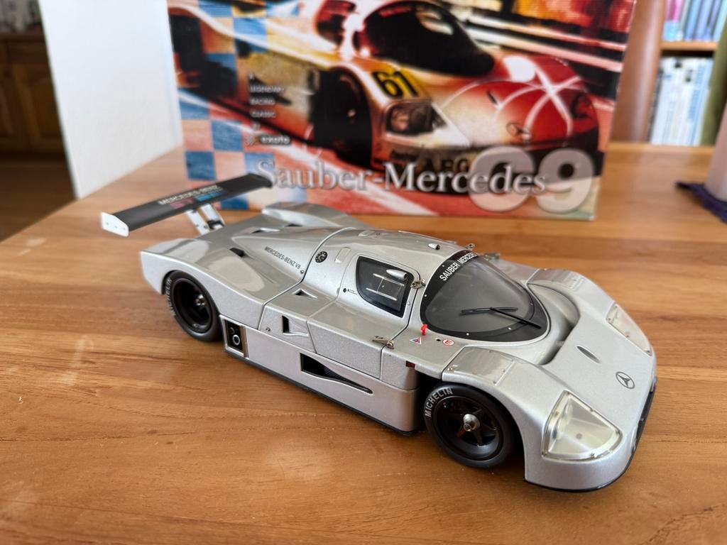 Sauber Mercedes C9 Works Prototype, Ophalen of Verzenden, Zo goed als nieuw, Auto, Overige merken