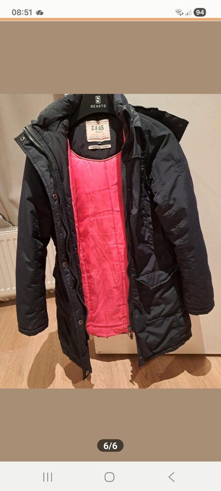 Cars Jeans winterjas maat 14 (158-164) voor meisjes, Gebruikt, Meisje, Ophalen of Verzenden, Cars Jeans