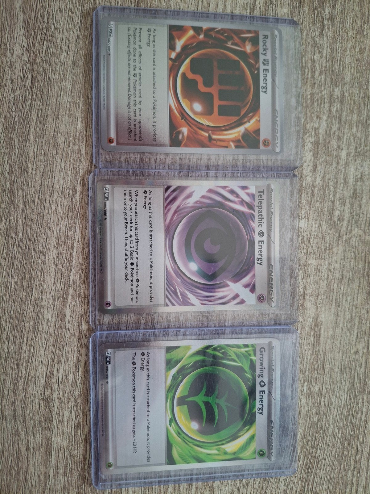 Energy kaarten, Ophalen of Verzenden