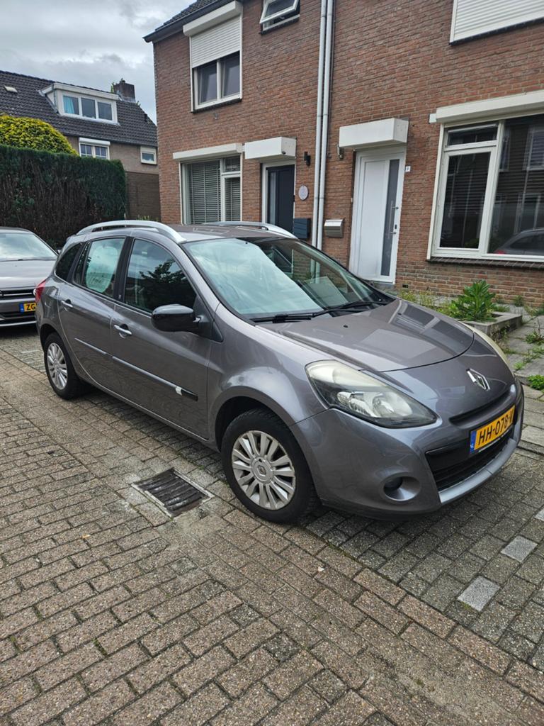 Renault Clio 1.2 TCE Estate 2010 Grijs, Voorwielaandrijving, 535 kg, 4 cilinders, 1095 kg