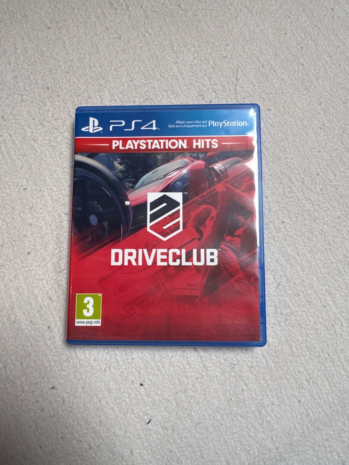 DRIVECLUB PS4 - PlayStation Hits Editie, Online, Gebruikt, Racen en Vliegen, Ophalen of Verzenden