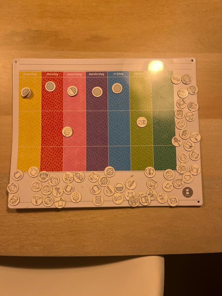 Weekkalender voor kinderen - Plan je week!, Ophalen of Verzenden, Gebruikt