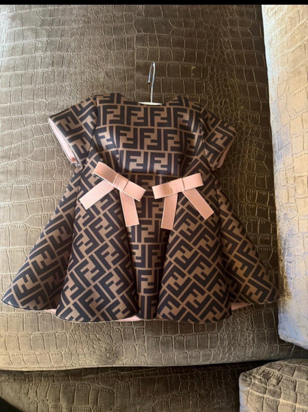 Fendi Jurkje voor Baby Meisje - Zo goed als nieuw, Ophalen of Verzenden, Zo goed als nieuw, Meisje