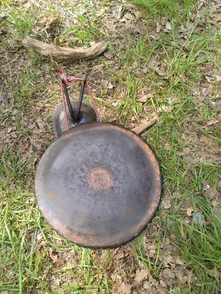 Gong 24cm koper, Ophalen of Verzenden, Overige soorten