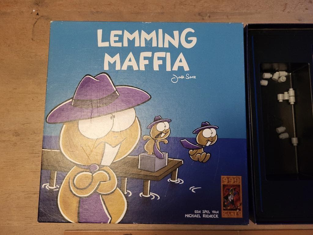 spel Lemming maffia zgan!, Hobby en Vrije tijd, Gezelschapsspellen | Bordspellen, Vijf spelers of meer, Ophalen of Verzenden, Zo goed als nieuw