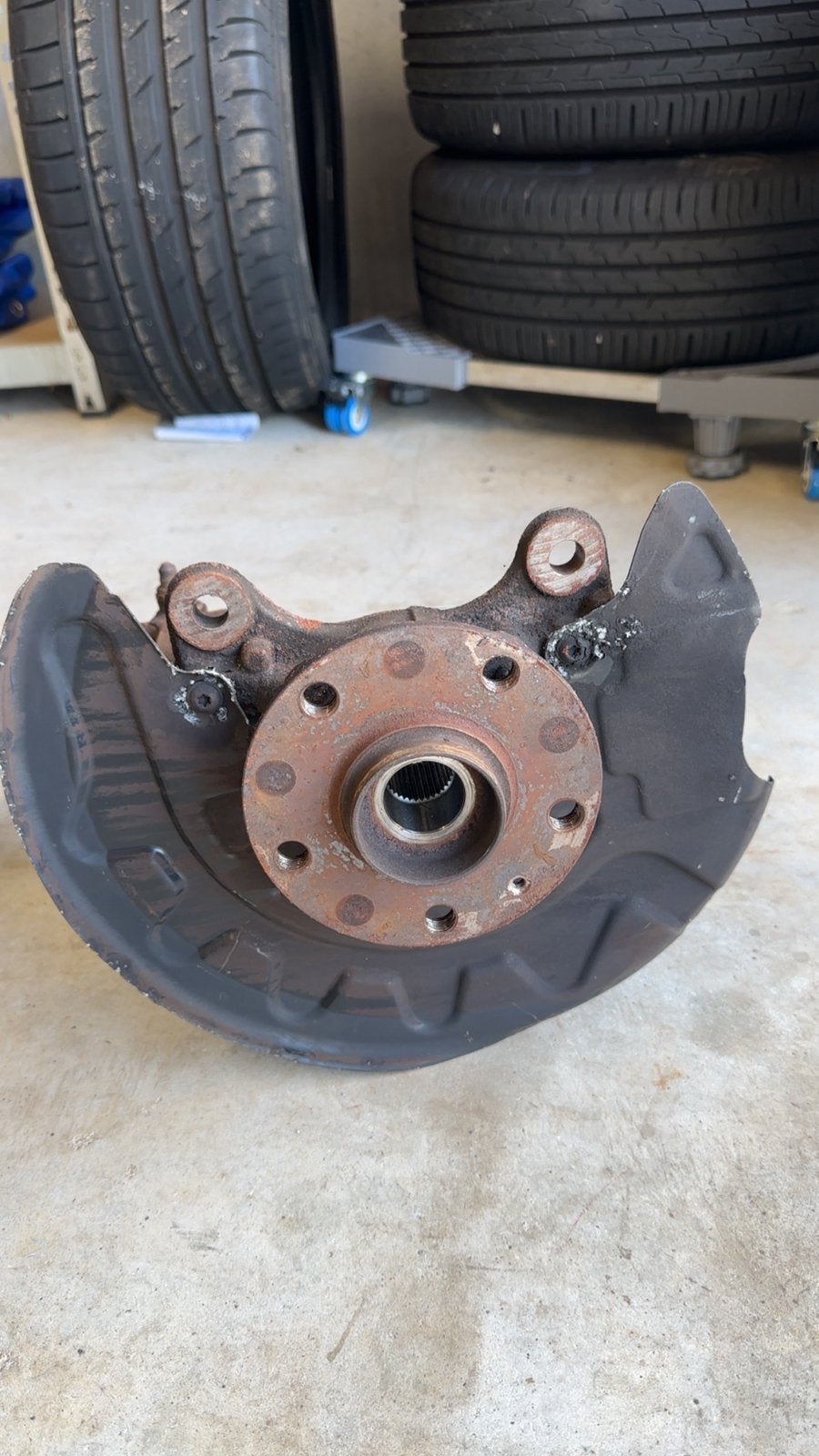 Complete voorste veerpoten links & rechts 1.6 TDI Gebruikt, Ophalen, Gebruikt, Seat