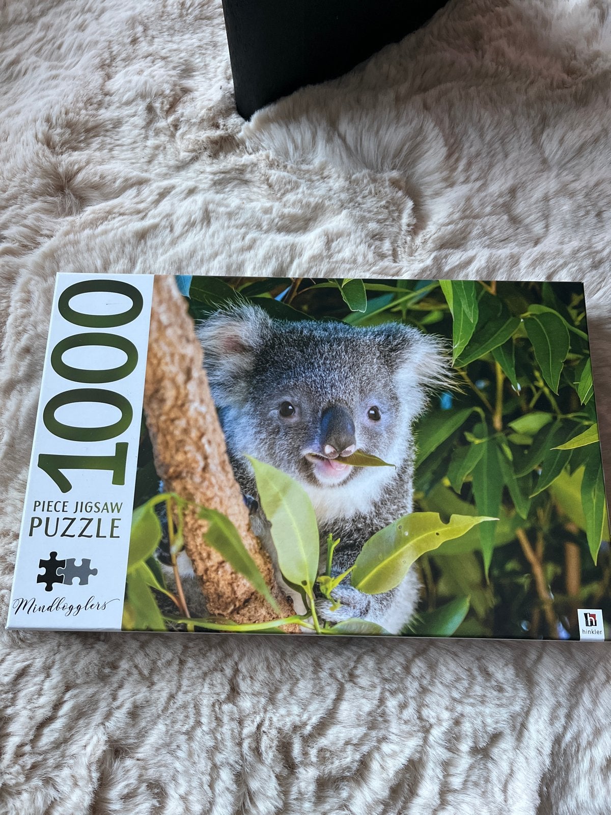 Koala Legpuzzel 1000 stukjes - Mindbogglers Hinkler, Ophalen of Verzenden, 500 t/m 1500 stukjes, Zo goed als nieuw, Legpuzzel