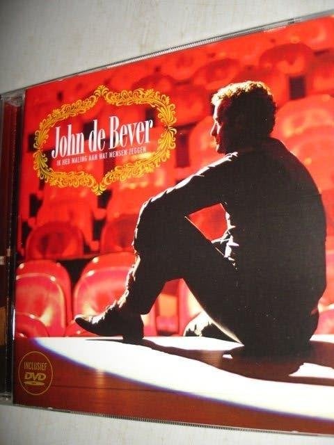 John de Bever- Ik heb maling aan wat mensen- CD + DVD- NIEUW, Verzenden, Nieuw in verpakking, Levenslied of Smartlap