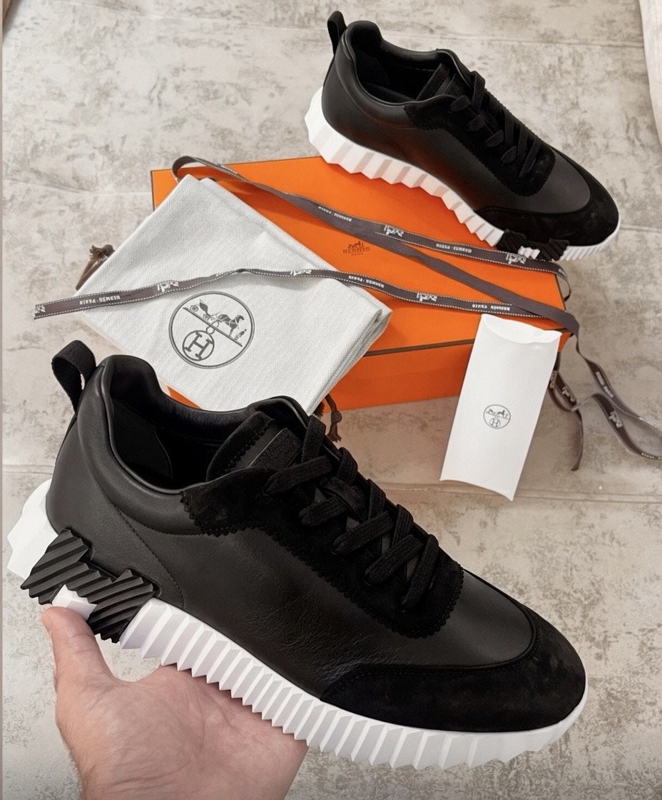 Hermes Bouncing schoenen - Maat 42, Zwart, Ophalen of Verzenden, Sneakers of Gympen, Zo goed als nieuw