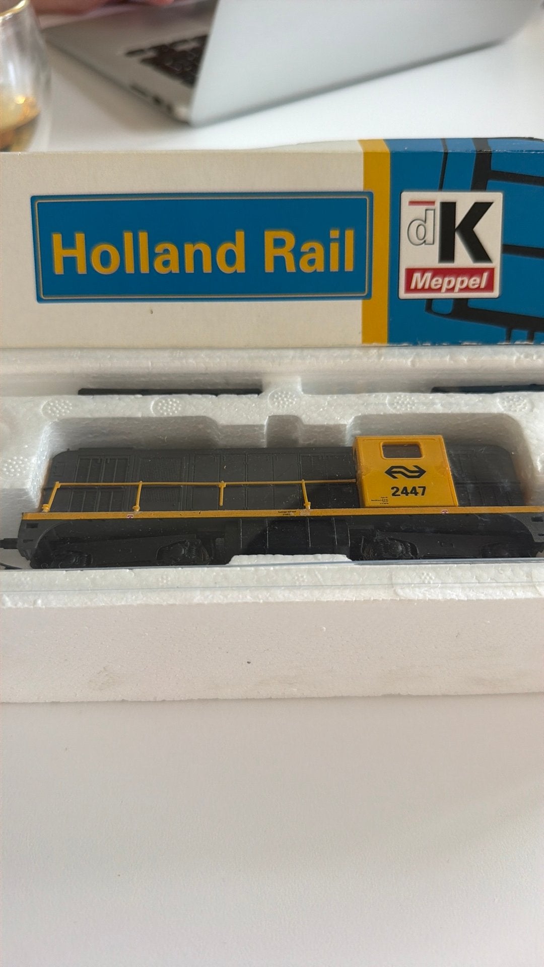 Loc holland rail dk Meppel 2447 NS, Overige merken, Ophalen of Verzenden, Gelijkstroom, Locomotief