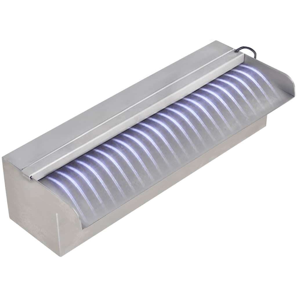 Waterval zwembadfontein fontein + LED RVS GRATIS BEZORGD!, Verzenden, Waterval, Nieuw, Rvs