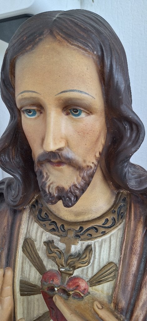 Buste jezus beeld, Antiek en Kunst, Antiek | Religie, Ophalen