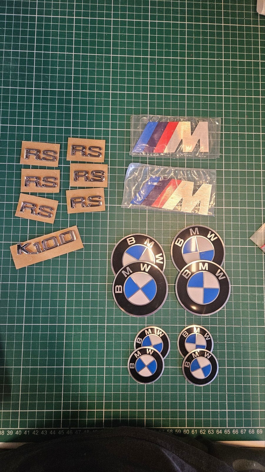 BMW K100rs badges set, Ophalen of Verzenden