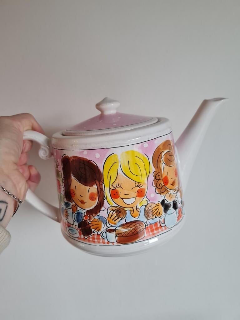 Unieke Blond Amsterdam LE theepot, Ophalen of Verzenden, Nieuw, Aardewerk, Blond Amsterdam
