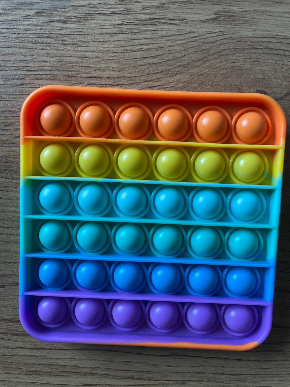 Pop It Fidget Toy Regenboog - Stressvermindering Speelgoed, Ophalen of Verzenden, Gebruikt, Jongen of Meisje