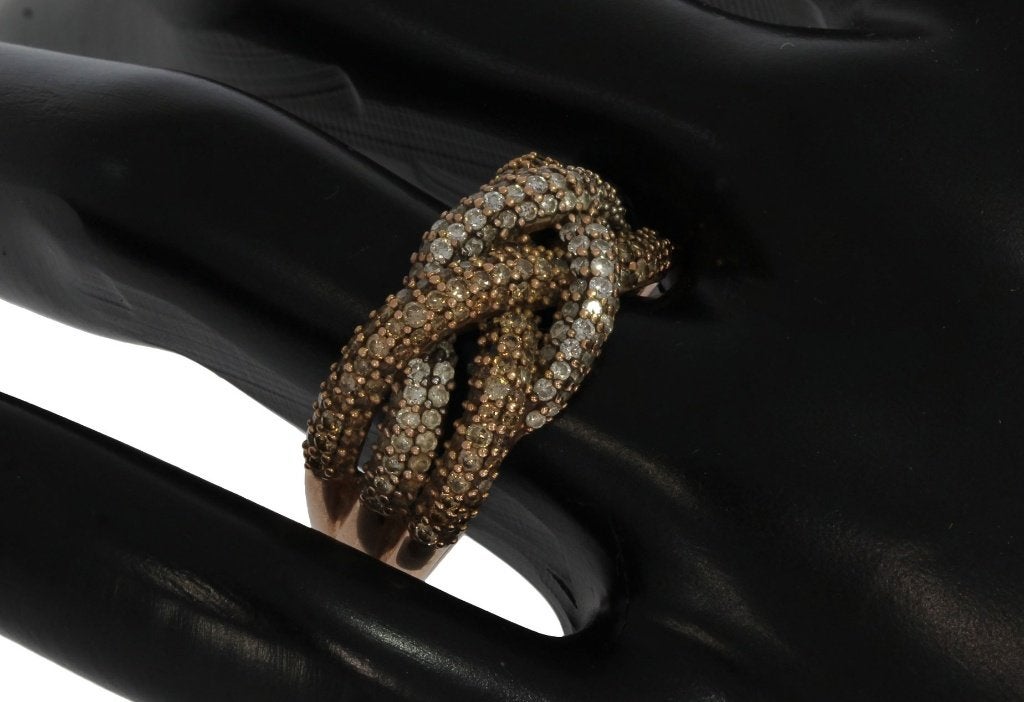 Tientallen diamanten luxe 14k gouden dames ring briljant, Voordeelsieraden, Verzenden, 19 tot 20, Zo goed als nieuw