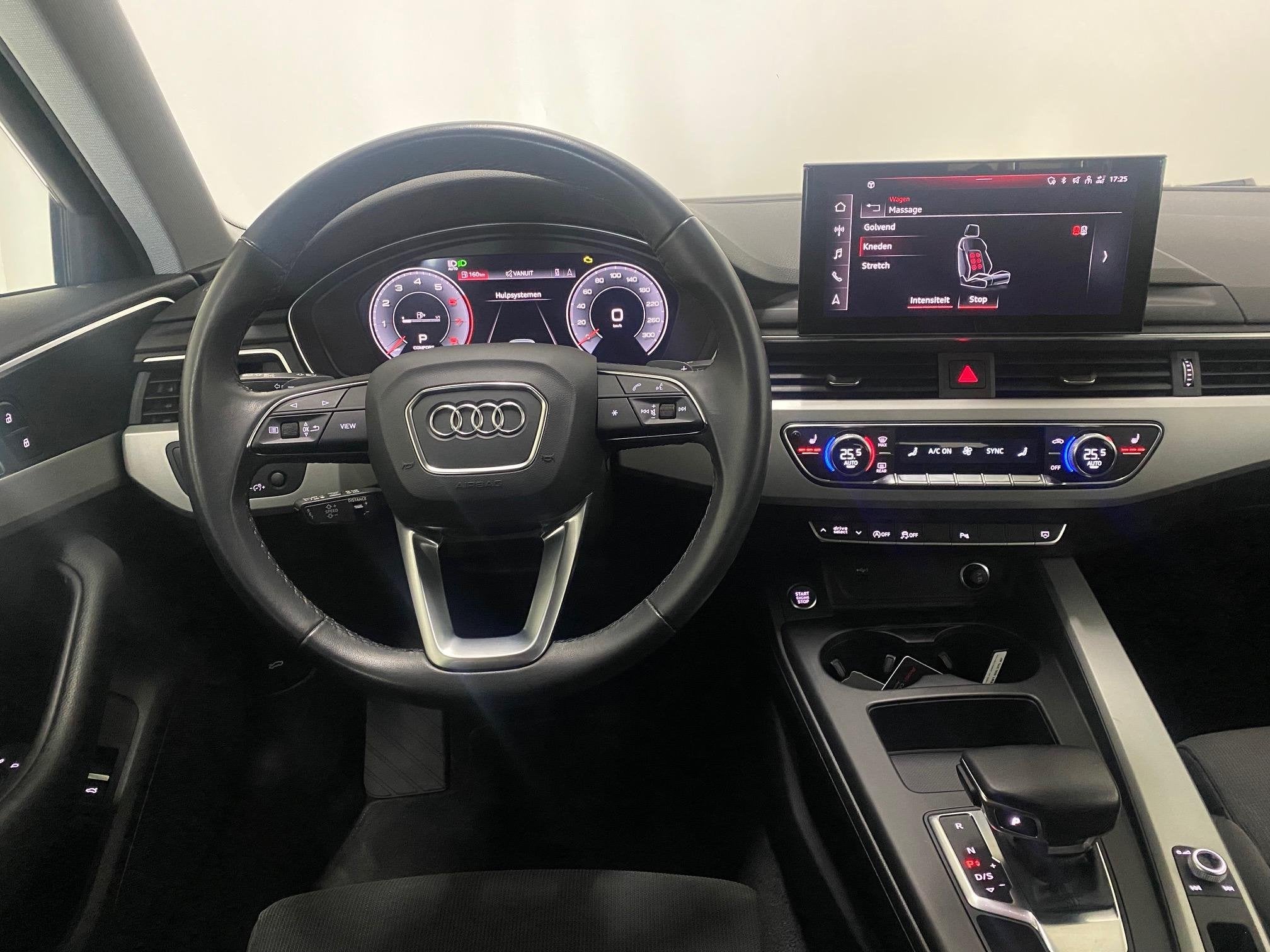 Audi A4 Avant 40 TFSI S edition 19" ACC Trekhaak Navi Audi v, Auto's, Audi, Dealer onderhouden, Stof, Gebruikt, 4 cilinders
