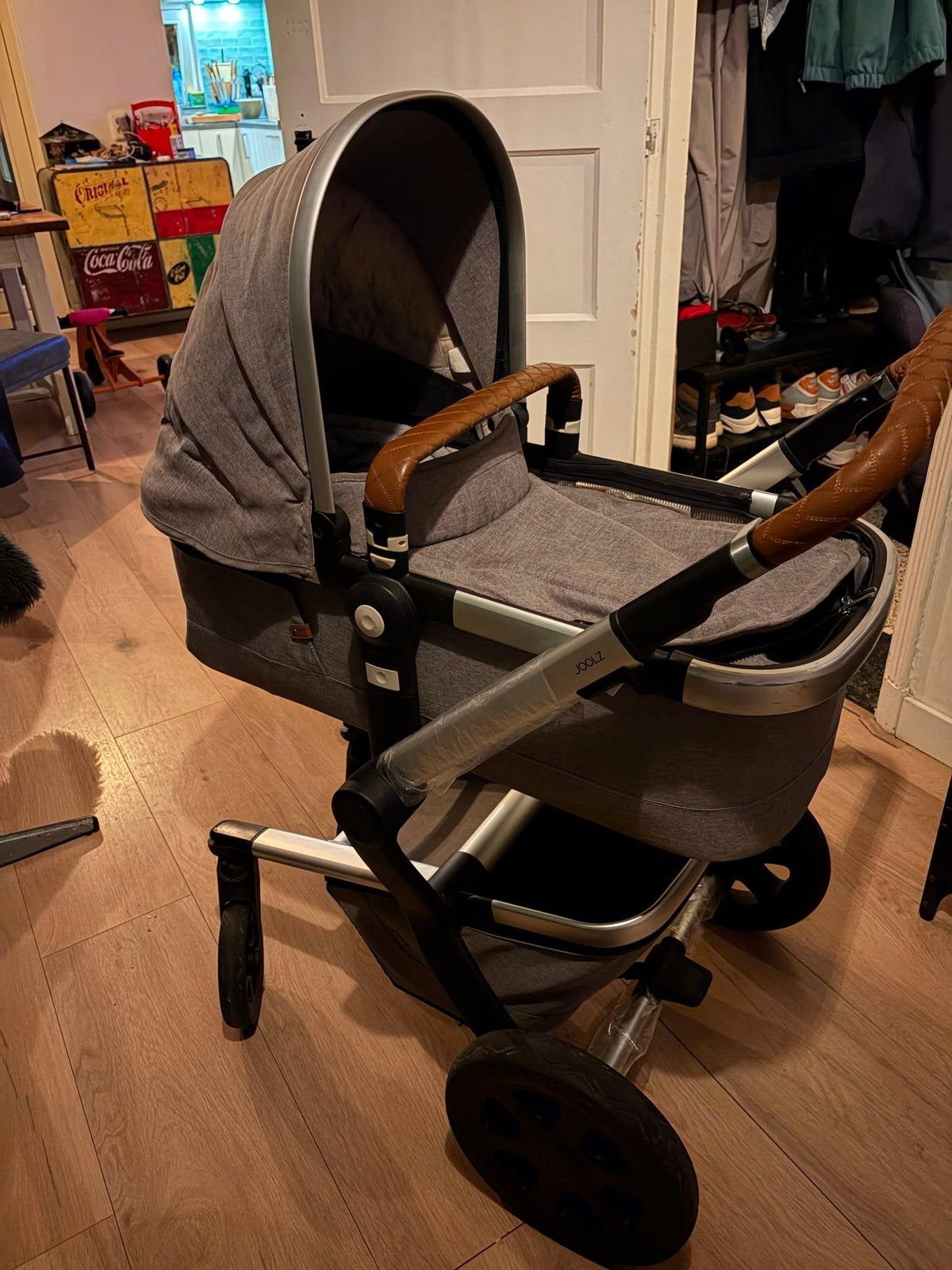 Joolz Day3 inclusief Maxi Cosi, Ophalen, Zo goed als nieuw, Combiwagen, Verstelbare duwstang