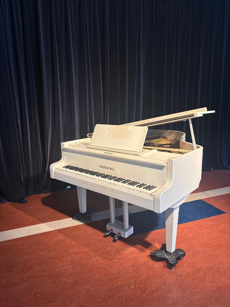 Estonia Vleugel - Baby Grand - Model 190, Ophalen, Gebruikt, Wit, Vleugel