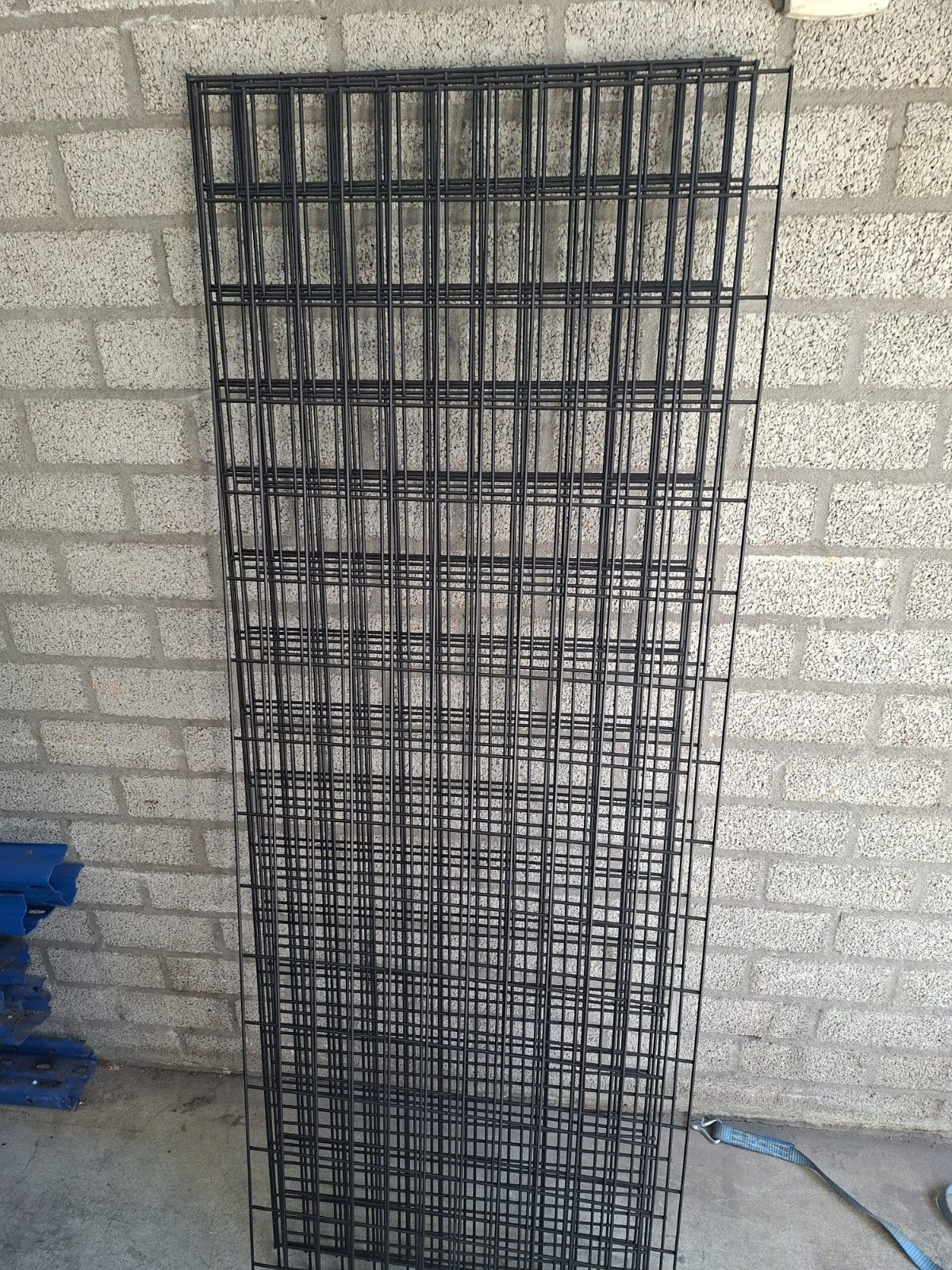 Gaashekken 5 stuks - 160x50cm, maas 5x10cm, 4mm dik, Ophalen