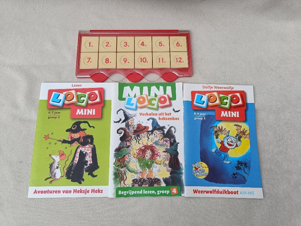 Mini loco + 3 boekjes, Ophalen of Verzenden, Zo goed als nieuw