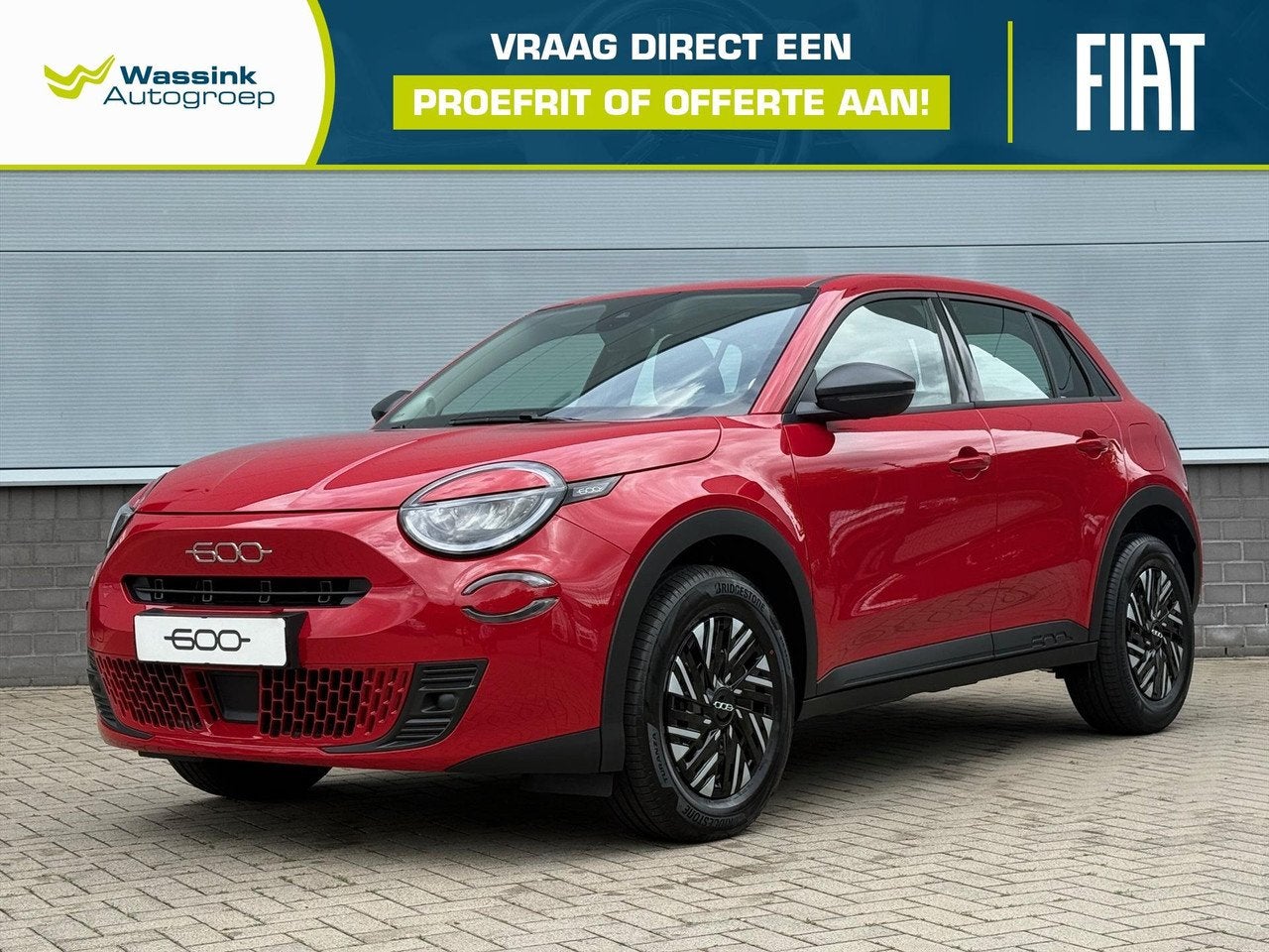 Fiat 600 Hybrid Turbo Charged 110 pk Automaat Pop | Winter P, Auto's, Automaat, LED verlichting, Gebruikt, 1199 cc