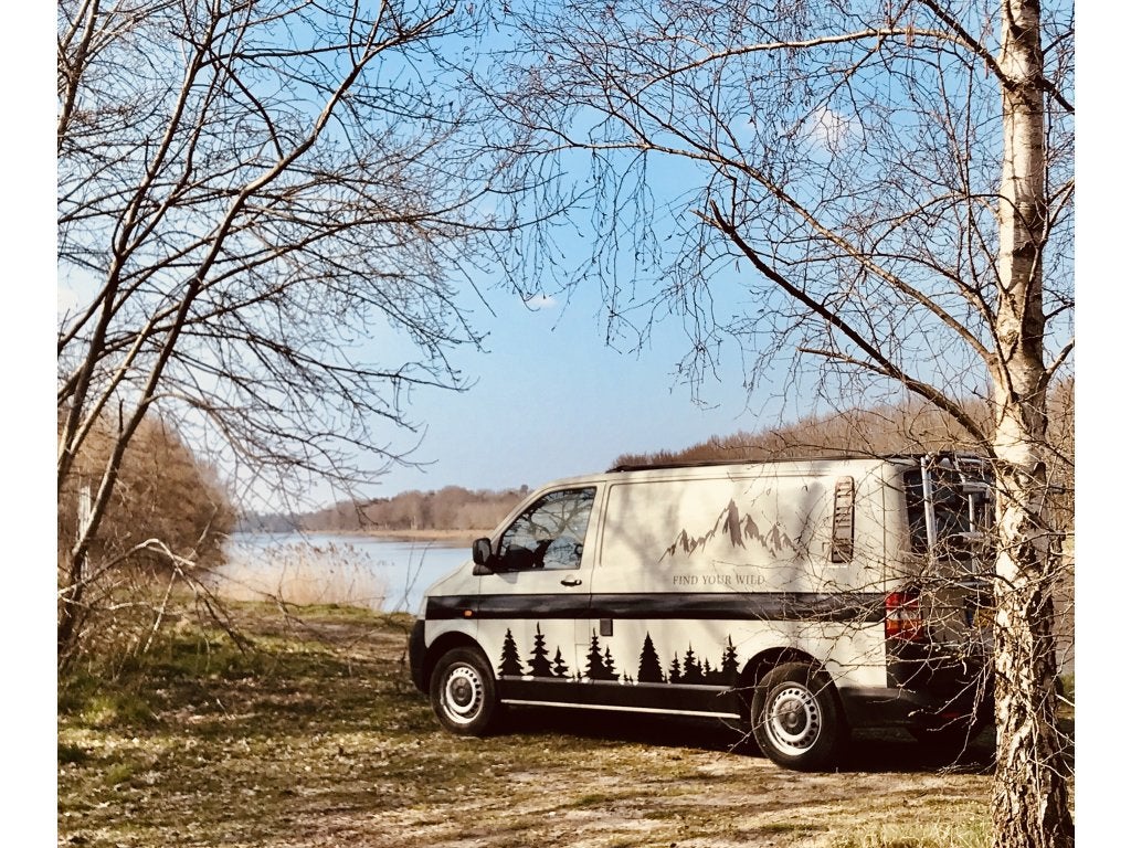 Volkswagen t5 (1049222), Buscamper of Camperbus, Raamblindering, Volkswagen, Tot en met 2
