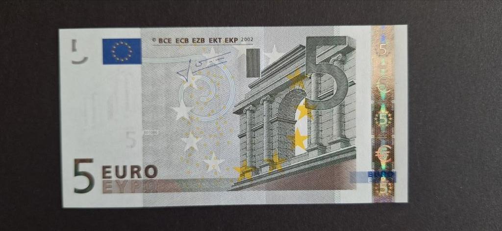 Slovenia 5 euro E10 UNC, Postzegels en Munten, Bankbiljetten | Nederland, Ophalen of Verzenden, Euro's